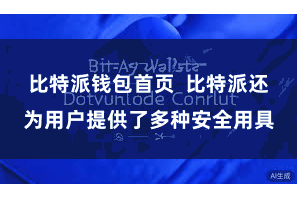 比特派钱包首页  比特派还为用户提供了多种安全用具