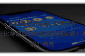 比特派资产存储  究竟是什么让比特派钱包如斯备受翔实呢？当先