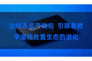 比特派资产钱包  引颈着数字金钱处置生态的进化
